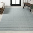 thumbnail image 4 of JONATHAN Y SCANDINAVIAN 8 x 10 Area Rug, Aarhus Minimalist Striped - Blue/Ivory, SCN102E-8, 4 of 9