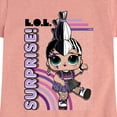 thumbnail image 3 of LOL Surprise! Dolls - Roadie - Biker Chick - Punk Rock - Toddler & Youth Girls Short Sleeve Graphic T-Shirt, 3 of 5