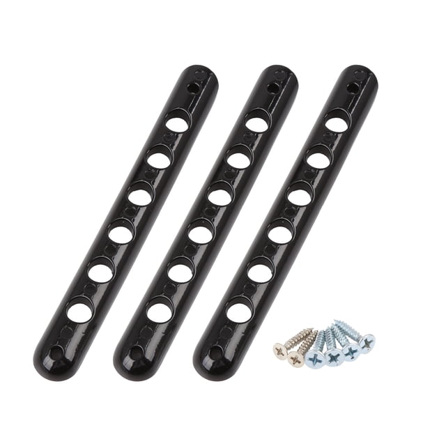 Unique Bargains 3 Pcs Bandes d'Inserts de Poignée de Porte Rouges pour Jeep Wrangler 2 Portes 2007-2018