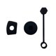 thumbnail image 1 of Juego de 3 tapones antidesbordamiento de silicona para taza de acompañamiento, accesorios para tapa de pajita y taza térmica, tapón a prueba de fugas para taza, 1 of 5