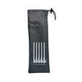 thumbnail image 3 of yotijay 2xTent Stakes Storage Bag Case Tent Pegs Pouch for Outdoor Camp Tarp Gardening M, 3 of 9