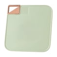 thumbnail image 2 of mfyjkho Tabla de cortar de cocina de doble cara, de plástico, 28,5 x 28,5 x 1 cm, diseño compacto, superficie antideslizante, borde antiderrames, material apto para uso alimentario, 1 unidad, 2 of 7