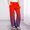 Red, variant on SGFCWSX Girls Baggy Pants Casual High Elastic Waist Trousers for Kids Trendy Gradient Pant Blue Size 5 Years