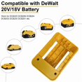 thumbnail image 2 of Charger Adapter For De-walt 20V  Li-ion With USB Type-C Battery Holder Fast Charging, 2 of 7