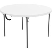 Lifetime Light Commercial Fold-in-Half Round Table, 4-Foot