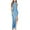 Sky Blue, variant on Alkepwun Sexy Bow Halter Sequin Dress for Women Sparkly High Slit Dress Bodycon Backless Maxi Birthday Party Cocktail Dresses Prom Gown