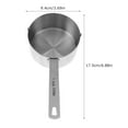 thumbnail image 2 of 1Pc Sauce Pan Kitchen Measuring Pot Stainless Steel Saucepan Cooking Tool, 2 of 9