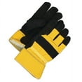 thumbnail image 2 of 30-9-373-A Fitter Glove Split Cowhide Lined Pile Blue/Gold, Size A, 2 of 2
