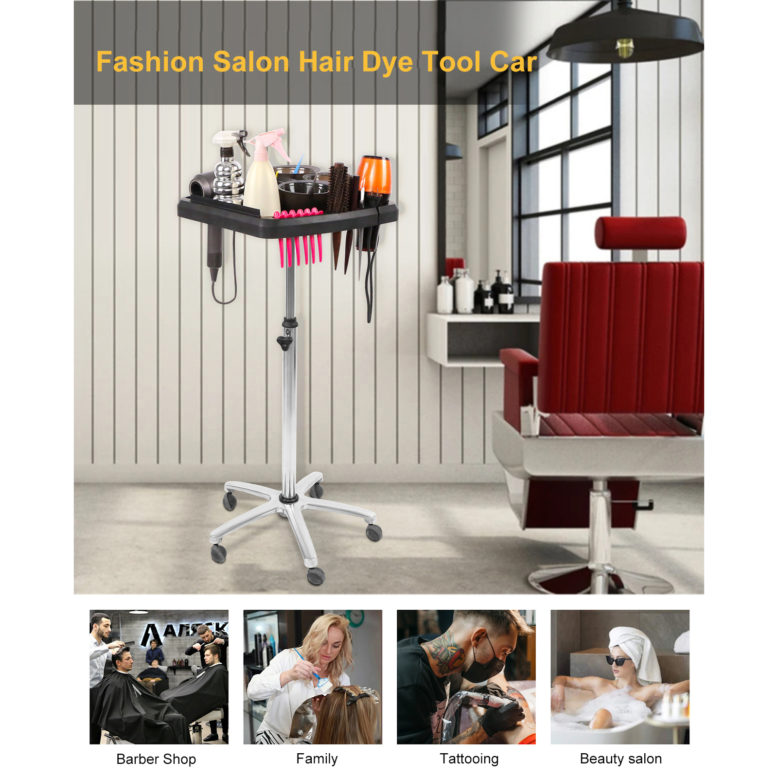 Hair Dye Storage Rack Hairdressing Tool Storage Shelf Hair Dye Cup