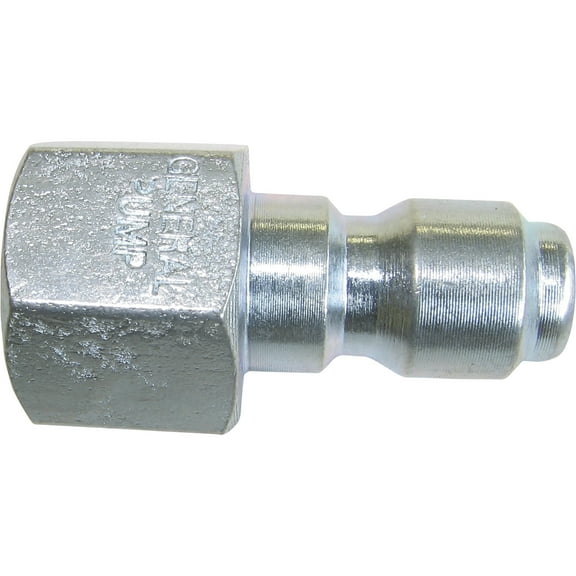 NorthStar Pressure Washer Quick-Coupler Female Plug, 1/4in. NPT-F, 5200 PSI, 6.0 GPM