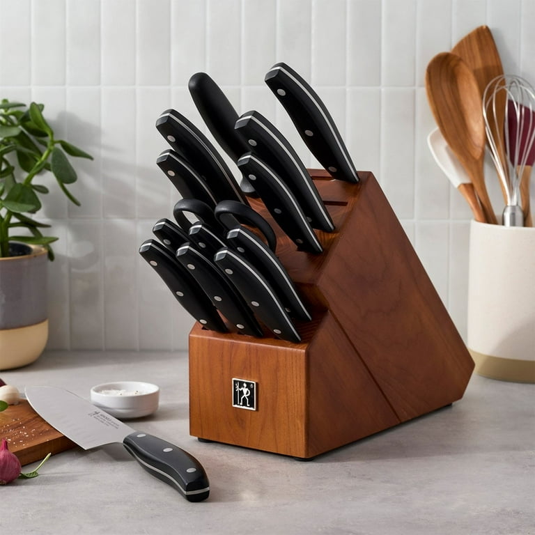 Henckels Definition 15-Piece Knife Block Set - Walmart.com