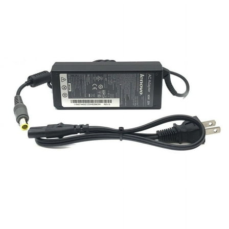 Pre-Owned Genuine Lenovo ThinkPad Laptop AC Charger Power Adapter 90W 20V 4.5A ROUND TIP