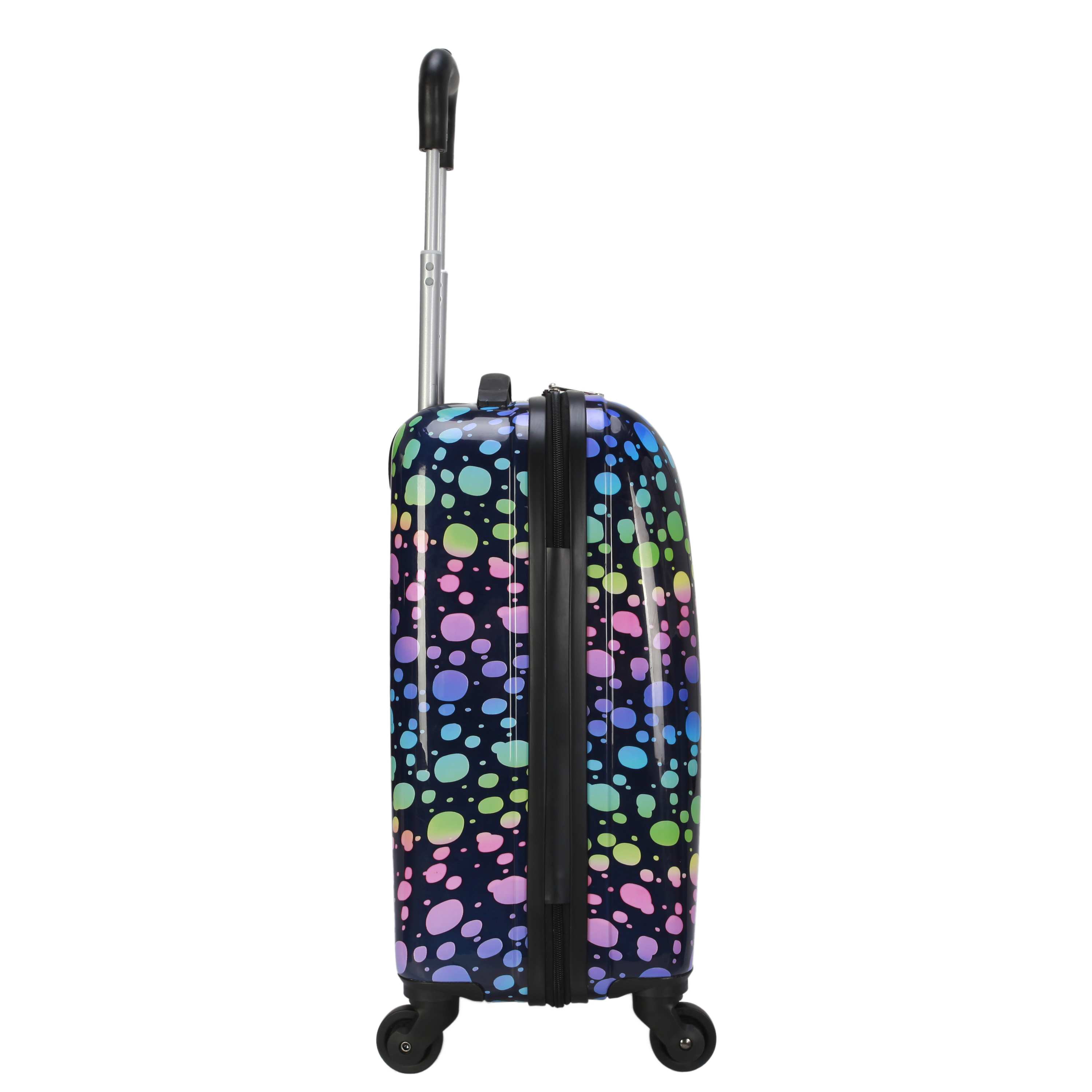 Protege Kids Hardside 18 Carry On Luggage Neon Dot Walmartcom