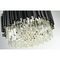 thumbnail image 2 of Design Living 8-Light Black Chandelier With Clear Hanging Crystals, 2 of 6