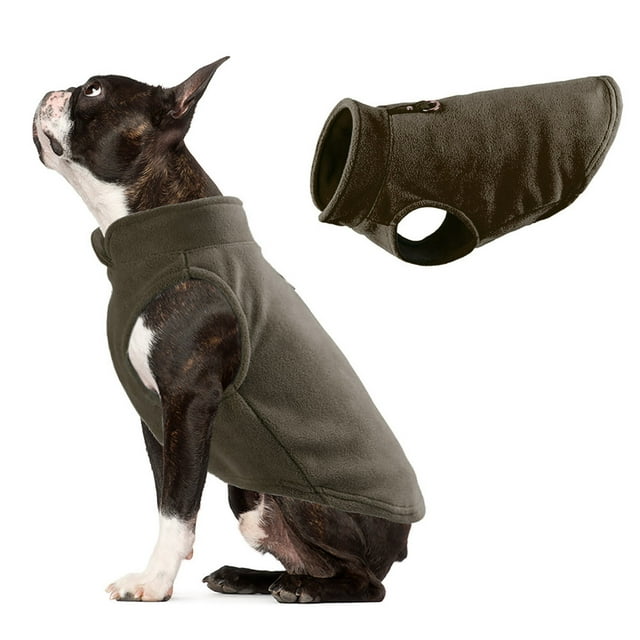 TIMIFIS Dog Clothes Pet Clothes Dog Clothes Thick Solid Color Fleece For Pet Dogs Dog Apparel & AccessoriesFall