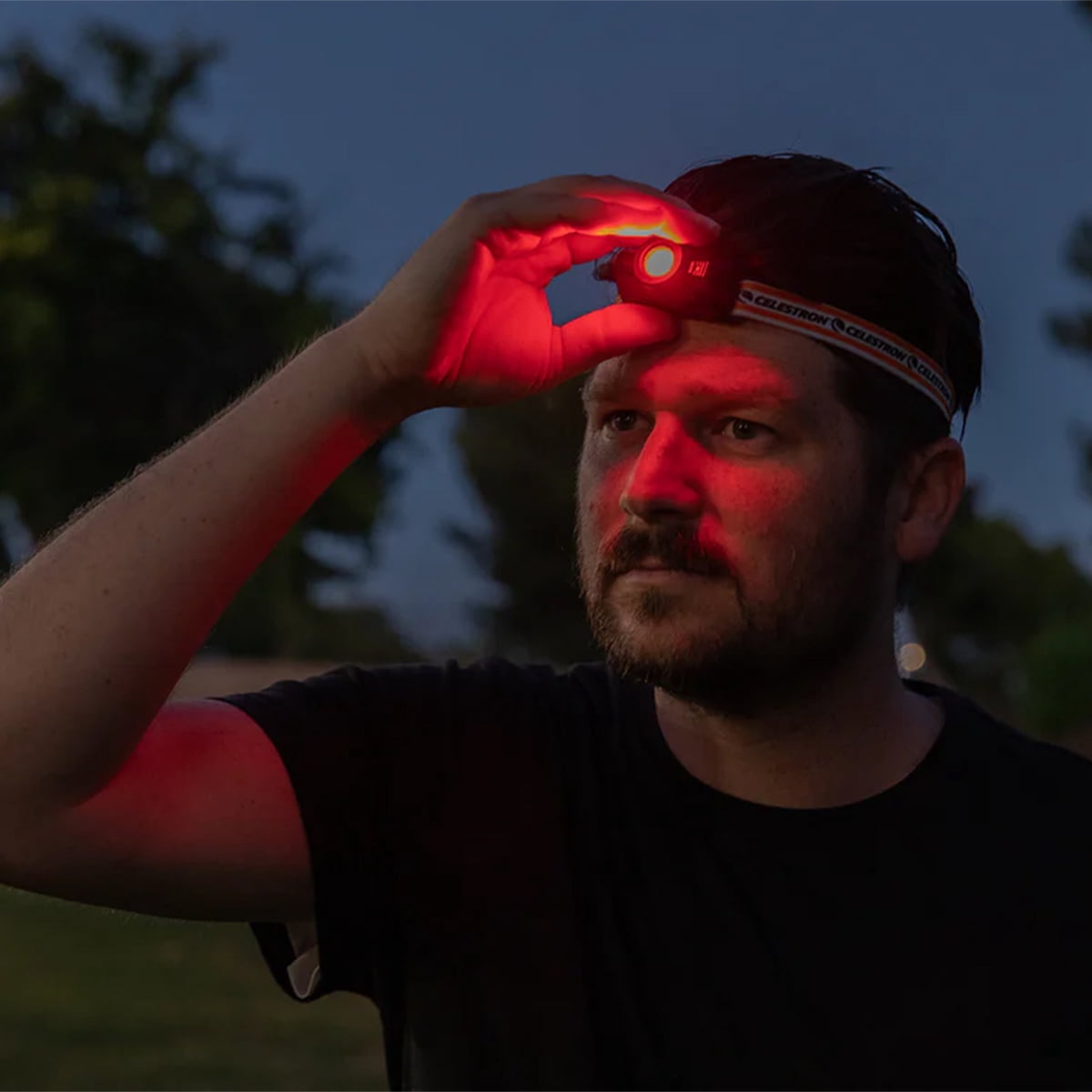 Celestron Night Vision Red LED Headlamp