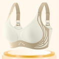 thumbnail image 3 of Abomasnow 2 Pack Push Up Bras for Women Seamless Wireless Bra 2026 Everyday Wear No Underwire Comfort Anti Sagging Bralettes, 3 of 4