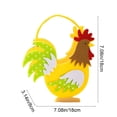 thumbnail image 2 of Easter Basket for Boys and Girls, Handheld Nonwoven Chicken Rooster Bag, Perfect for Holiday Gift Storage, Room Decor, and Outdoor Activities, 2 of 5
