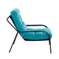 thumbnail image 2 of Williamspace Recliner Chair Modern Chair Classic Design Leisure chair Iron Arm Club Chair with Metal Legs for Living Room Study Lounge Office, outdoor chairs for garden chair, 2 of 6
