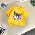 thumbnail image 5 of Bonita camiseta de verano de la marca de moda Sanrio Kulomi para niños, camiseta de dibujos animados para niñas, camiseta básica informal de manga corta para bebés y niños, 5 of 5