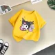 thumbnail image 4 of Bonita camiseta de verano de la marca de moda Sanrio Kulomi para niños, camiseta de dibujos animados para niñas, camiseta básica informal de manga corta para bebés y niños, 4 of 4