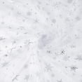 thumbnail image 1 of 4 yardas de tul con copos de nieve - 59,1 pulgadas de ancho. Tela transparente de organza blanca con copos de nieve y detalles plateados brillantes, ideal para decoración de fiestas y Navidad., 1 of 9