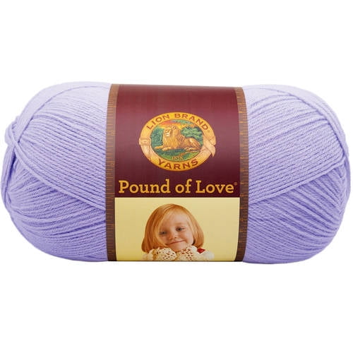 Lion Brand Pound of Love Baby Yarn, Available in Multiple Colors