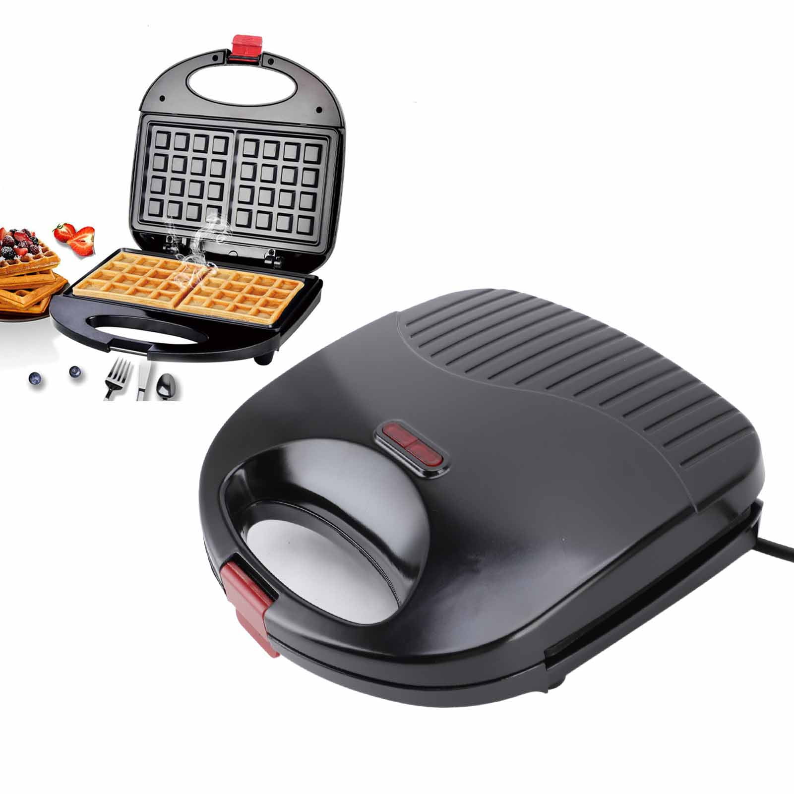 Maquina Mini Tortas FOHERE Mu00e1quina Para Hacer Gofres En