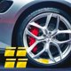 thumbnail image 1 of Pegatinas reflectantes para cubo de rueda de coche de 18 a 21 pulgadas | Paquete de 4 calcomanías de seguridad para llantas, espejos y carrocería | Rojo, azul, amarillo y blanco | Fáciles de aplicar, 1 of 6