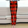 thumbnail image 4 of HTNBO Womens Cashmere High Waist Leggings Pant Winter Warm Sherpa Fleece Lined Stretchy Plush Thermal Pants Christmas Clear?ance under 10, 4 of 8