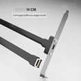 thumbnail image 4 of Cable Deflector USB3.1 de 19 Pines/TYPE-E una TYPE-C Chasis Madre Frontal C Bit PCI 10 Gbps Cable Plano Corto de 80 Cm, 4 of 5