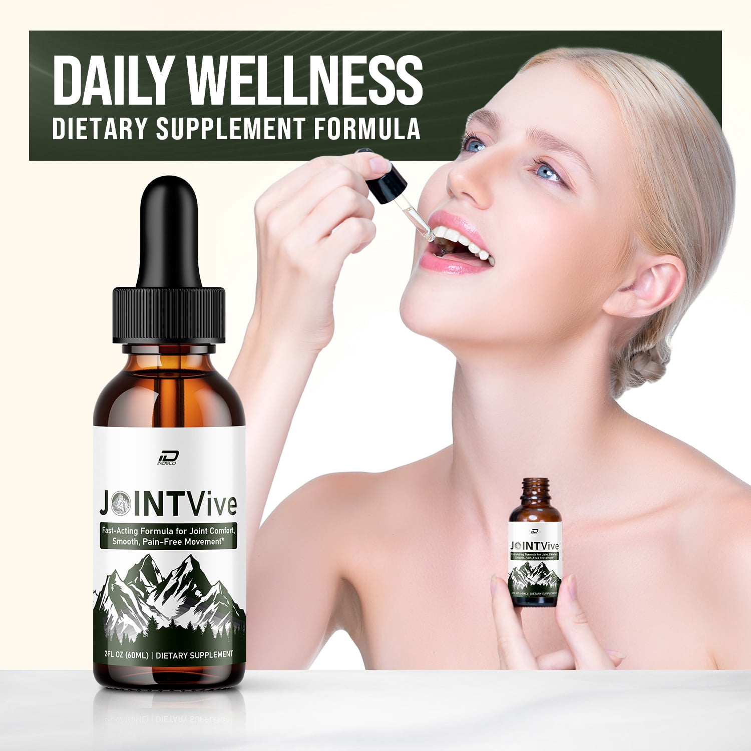 JointVive Healthy Formula – Joint Vive Liquid Drops All Natural Healthy Levels Extra Strength Reviews (2 Pack – 2 Month Supply)