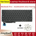 thumbnail image 2 of New A1286 For Macbook Pro 15" Replacement Keyboard US UK Russian French Spain Arabic Version 2009 2010 2011 2012 Year GR, 2 of 6