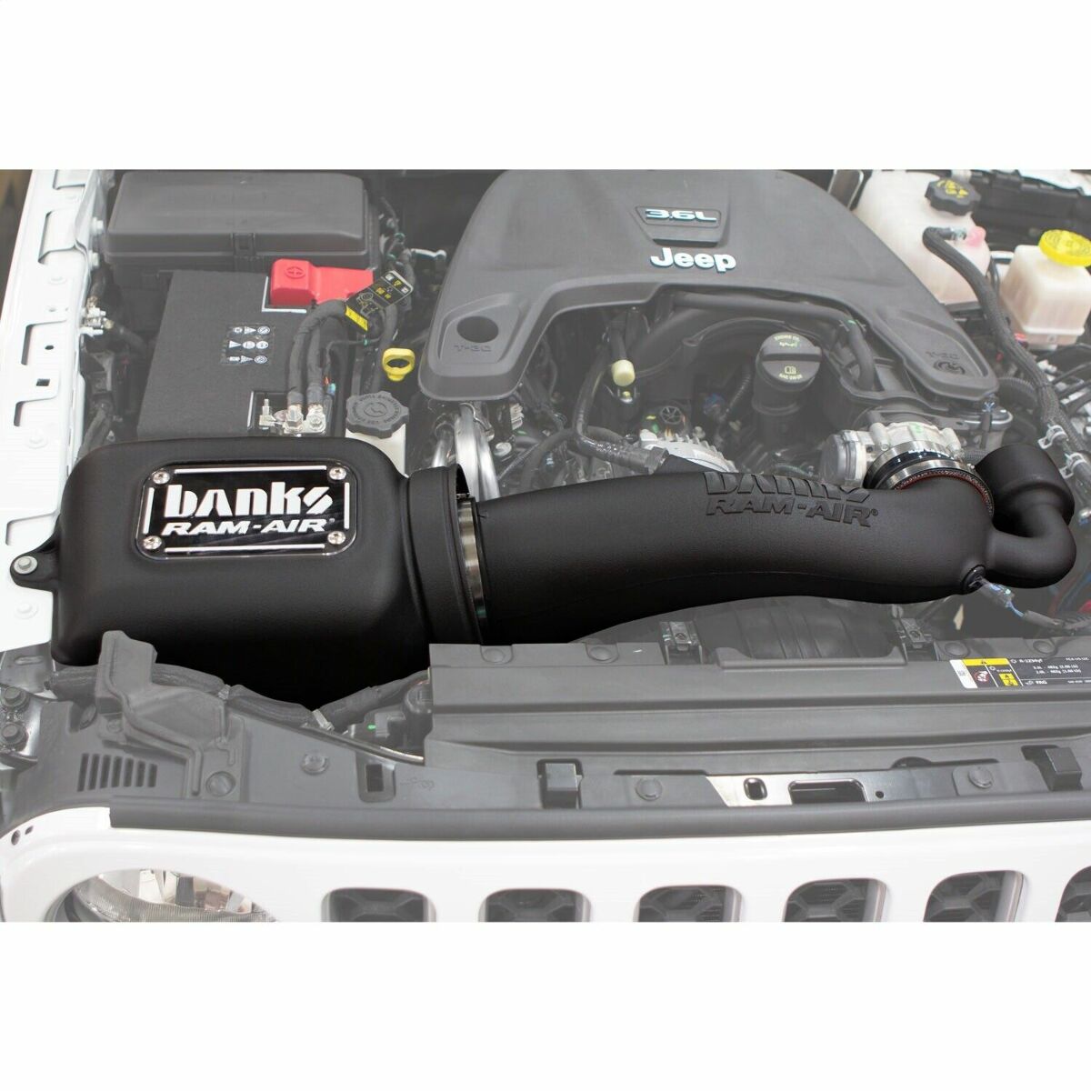 RAM-AIR INTAKE SYSTEM JEEP 18-20 Fits select: 2018-2019,2021 JEEP WRANGLER UNLIMITED