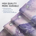thumbnail image 4 of Mountains Shower Curtain Nature Scenic Lake Cherries Blossom Spring Violet Polyester Waterproof Toile Cloth Shower Curtains for Bathroom Toile Guest Room Decor-36"W x 72"L (Pack of 1), 4 of 7