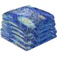thumbnail image 4 of GZHJMY Dishcloth, Kitchen Towel, Kitchen Gifts for Restaurant, Kitchen, Party, Glowing Moon and Starry Oil Painting, 4 of 7