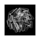 thumbnail image 5 of Qarigey Paquete de 100 uñas de ataúd claras de longitud completa bailarina artificial cubierta completa uñas falsas para salones de manicura Transparente 2Conjunto, 5 of 6