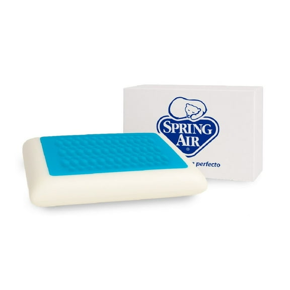 Almohada Ice-Cloud con Memory Foam Spring Air | Tecnología Refrescante y Soporte Cervical Premium.