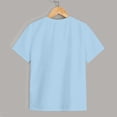 thumbnail image 6 of Kogui Girls Short Sleeve Tops Girls' Super Soft Short Sleeve Crew Neck T Shirts Size 6-7 (Light Blue,6-7 Years), 6 of 6