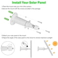 thumbnail image 3 of Cargador de panel solar Uogw, paquete de 3 cables impermeables de 3,5 W, 3 of 6