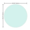 thumbnail image 3 of GZXS 36" Round Clear Tempered Glass Table Top 1/2" Thick Beveled Polished Edge, 3 of 10