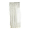 thumbnail image 3 of FashionCha Bedroom Lace Curtain Drop Net Curtai Romantic Home Decor Easy to Install Country White 100x200, 3 of 9