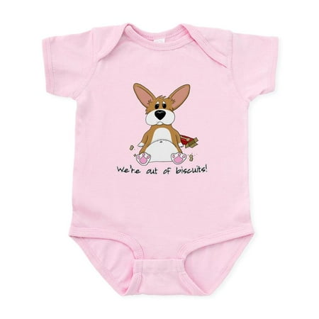 

CafePress - Tubby Corgi Infant Bodysuit - Baby Light Bodysuit Size Newborn - 24 Months