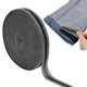 thumbnail image 1 of Cinta adhesiva termoadhesiva para dobladillos de 55 yardas (50 m), color negro, 25 mm, para modificar bordes de pantalones, autoadhesiva, lavable, para costura DIY., 1 of 9