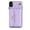 Violet, variant on for iPhone X/XS Back Case, Luxury Ultra Slim Shockproof PU Leather Card Slots Kickstand Magnetic Snap Shoulder Strap & Wristlet RFID Blocking Phone Cover for iPhone X/XS, Rosegold
