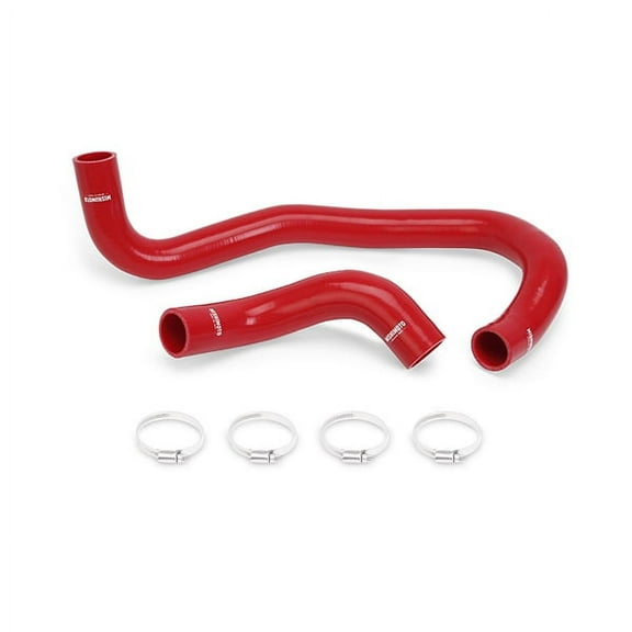 Mishimoto MMHOSE-MOP61-05RD Silicone Radiator Hose Kit Compatible With Dodge Challenger/Charger 6.1L V8  2006-2010 Red