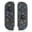Black Stars, variant on L/R Game Controller for Portable Game Consoles, Wireless Gaming Controller with Dual Motors/Motion Control/Screenshot/Wake-Up Function