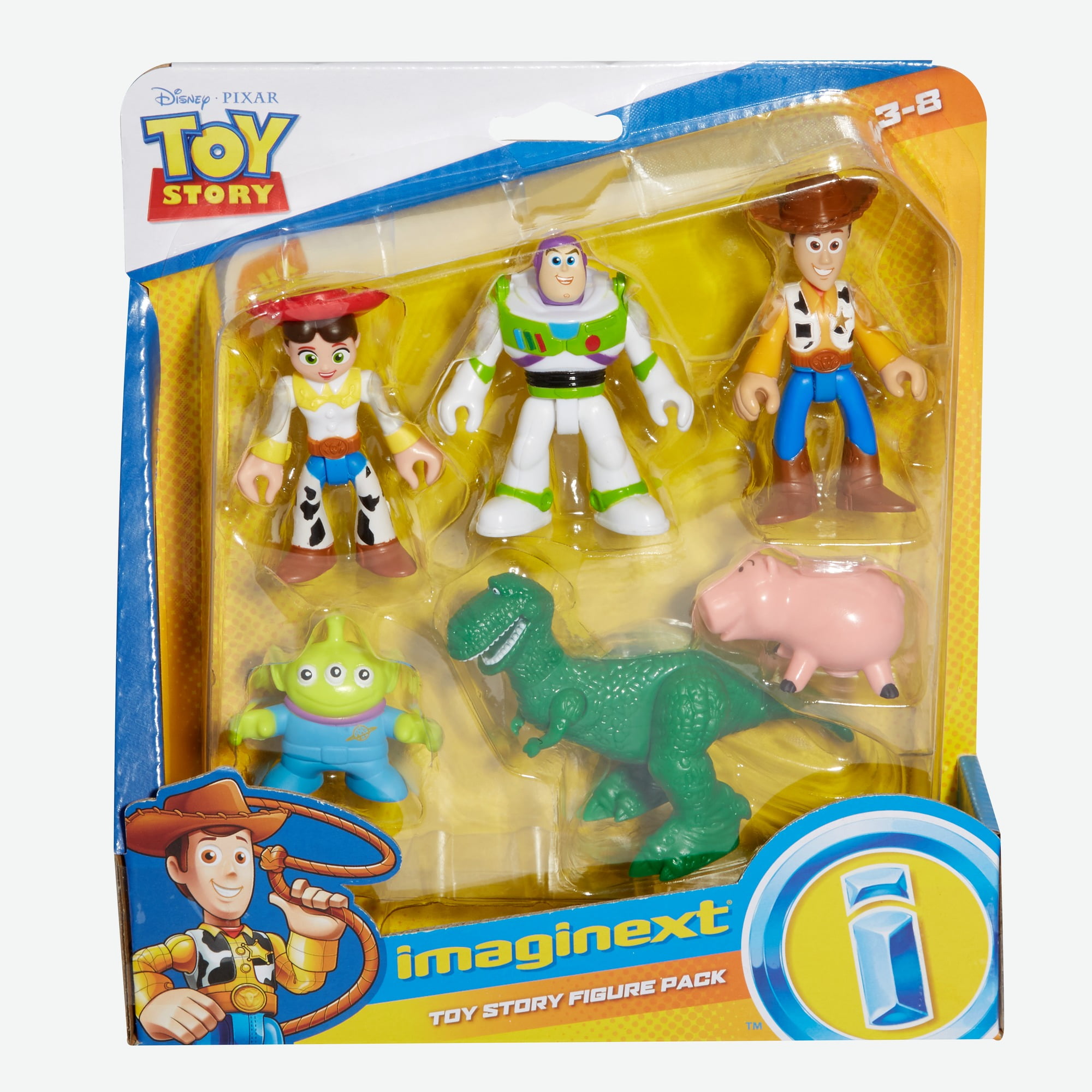 Imaginext Figures Featuring Disney Pixar Toy Story 4 Bunny & Buzz Lightyear for sale online 