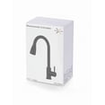 thumbnail image 4 of Grifo  Xtellar Cocina Monomando Extraíble Tarja Inoxidable Color Negro Mate, 4 of 5