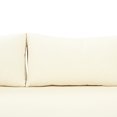 thumbnail image 6 of 3 Seater Daybed, Wood Daybed with Waterproof Fabric ,Creative Furniture for Living Room, Balcony ,Study, Patio, Pool , Backyard, Ideal for Naps, Relaxation and Entertaining, Teak,Beige, 6 of 7